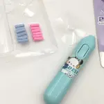 New Sanrio Electric Eraser With Fan/ Kawaii Kuromi Mymelody Novel Erasers Prize Students/ The Pencil Eraser Unique School Gifts
