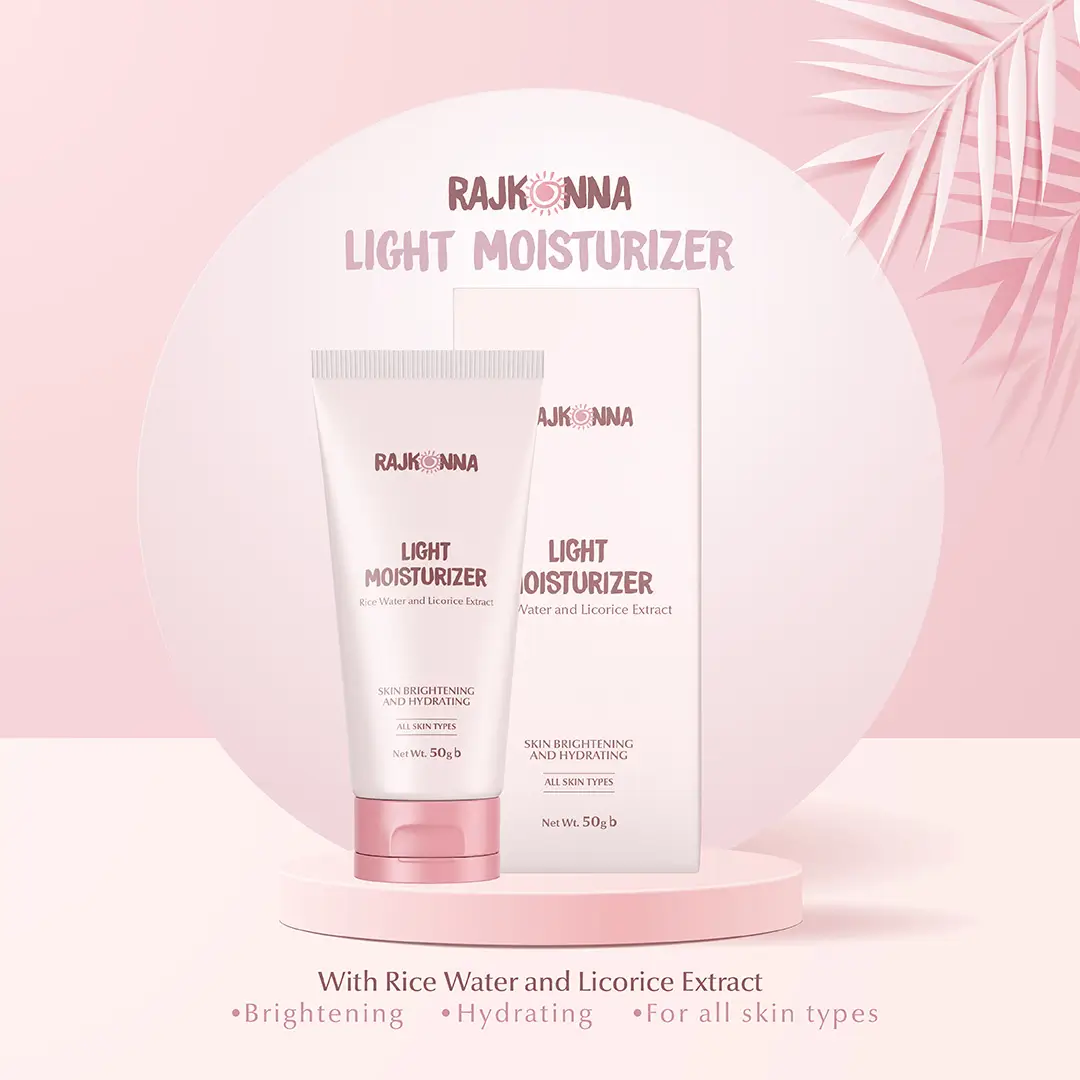 Rajkonna Light Moisturizer With Rice Water And Licorice Extract- 50gm