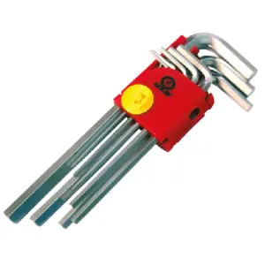 Hex Key 9 Pcs Set( Flat)-Medium