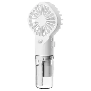 Portable Hand Held Water Spray USB Cooling Fan- Multicolor