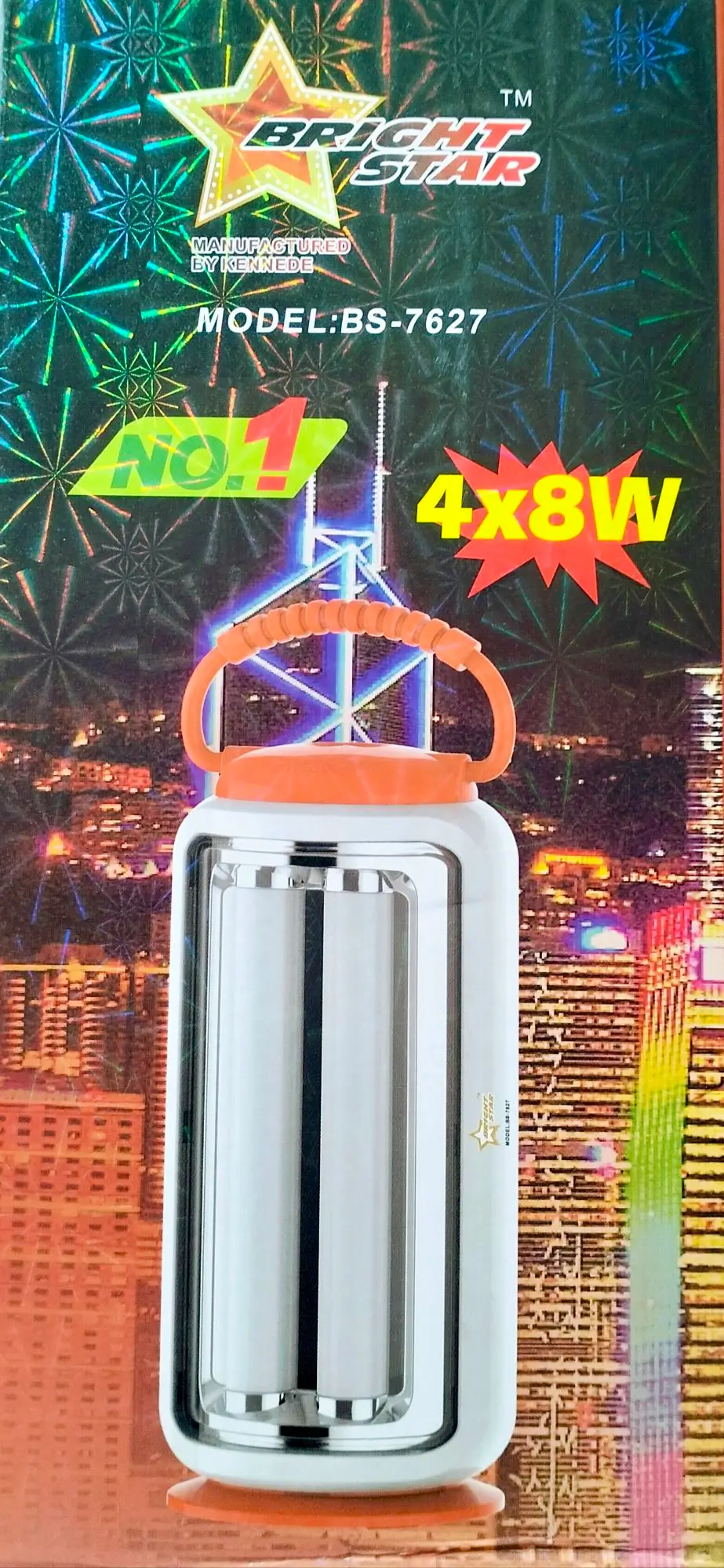 LED Rechargeable Light Long Life Battery 32W- Multicolor