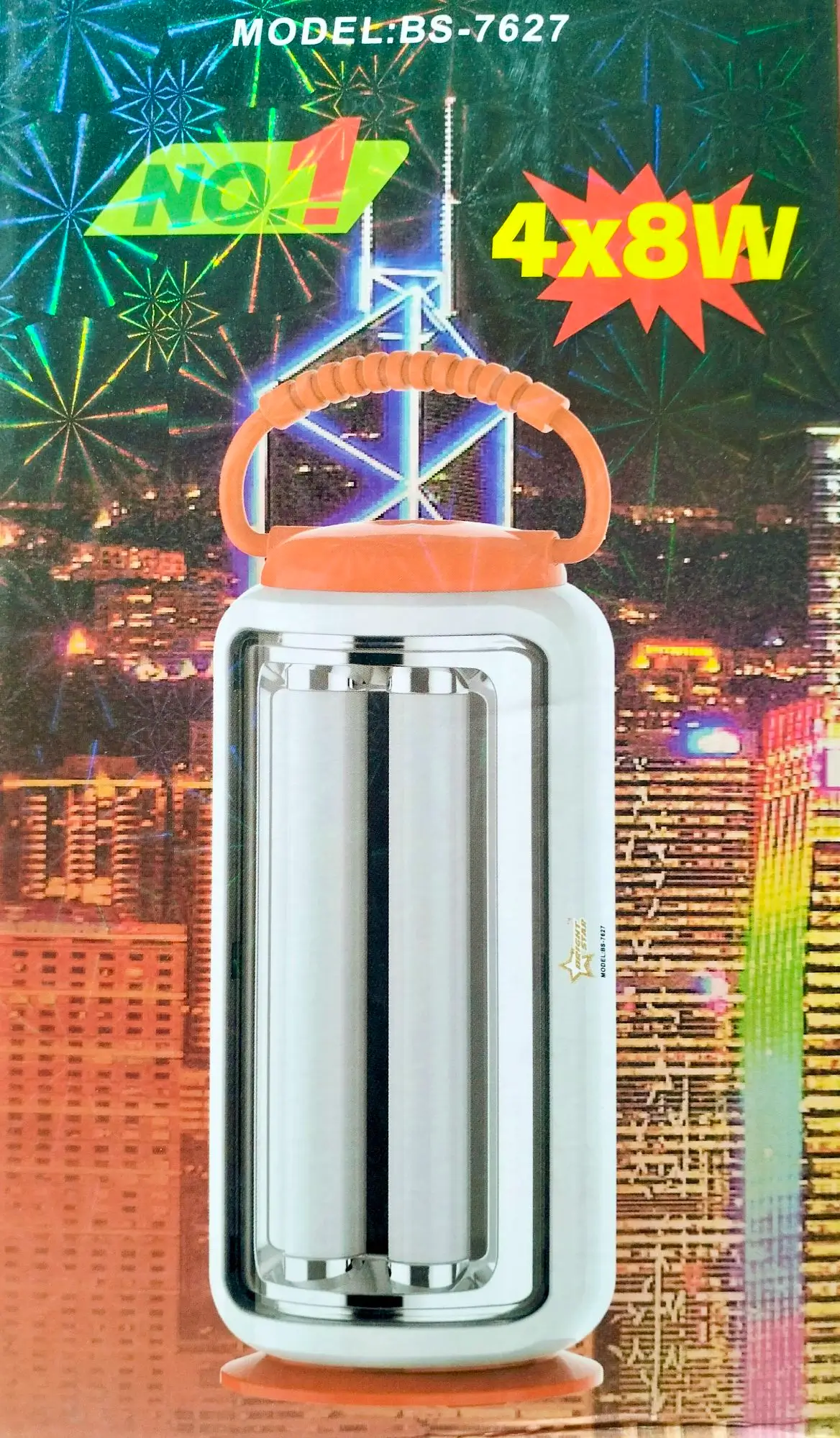 LED Rechargeable Light Long Life Battery 32W- Multicolor