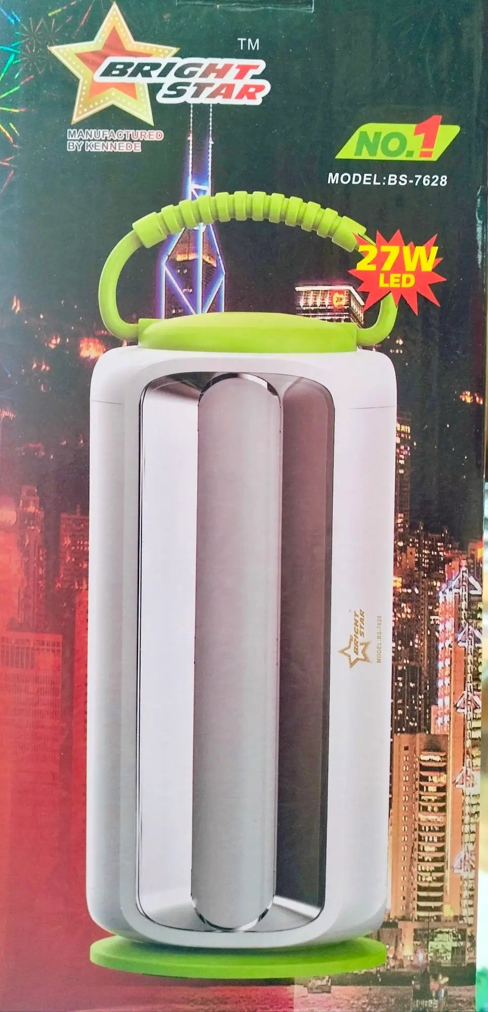 LED Rechargeable Light Long Life Battery 27W- Multicolor