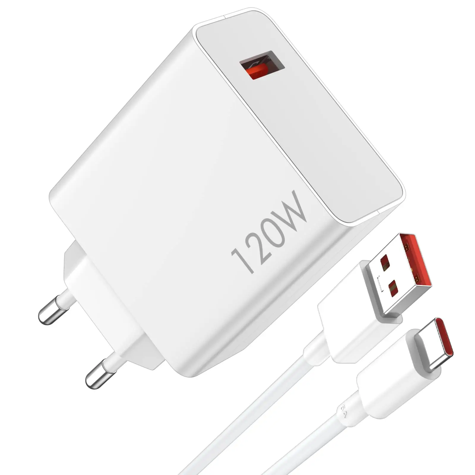 REGRSI Fast Charging Type C Cable 120W- White