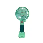Portable Stylish Handle Rechargeable Fan- Multicolor
