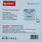 RECRSI Wireless Earbuds RE-Air7 TWS- White