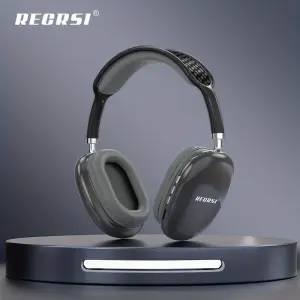 RECRSI Wireless Stereo Music Headphone RE-NY024 - Black