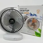 Portable Loop Desktop USB Port Fan- Multicolor