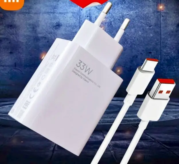 REGRSI Fast charger with Type C USB Cable 33W