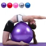 Gymnastic Fitness Ball With Pumper- Purple