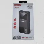 Power Bank Super High Power Large Capacity 20000mAh- Black