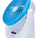 Portable USB Mini Fan With LED Light- MultiColor