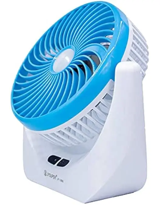 Portable USB Mini Fan With LED Light- MultiColor