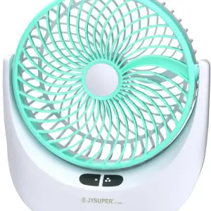 Portable USB Mini Fan With LED Light- MultiColor