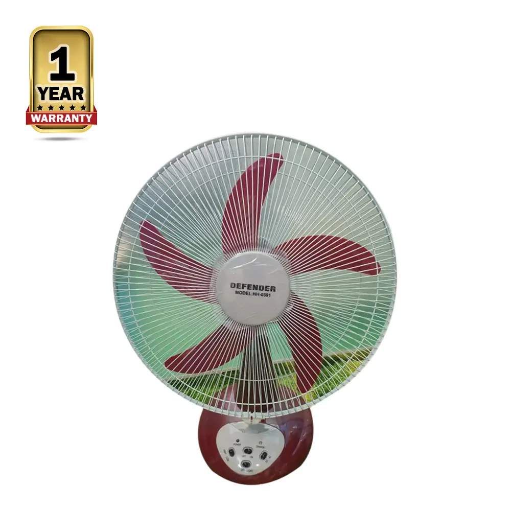 Defender Multi-Angle Rechargeable Fan 2916- MultiColor