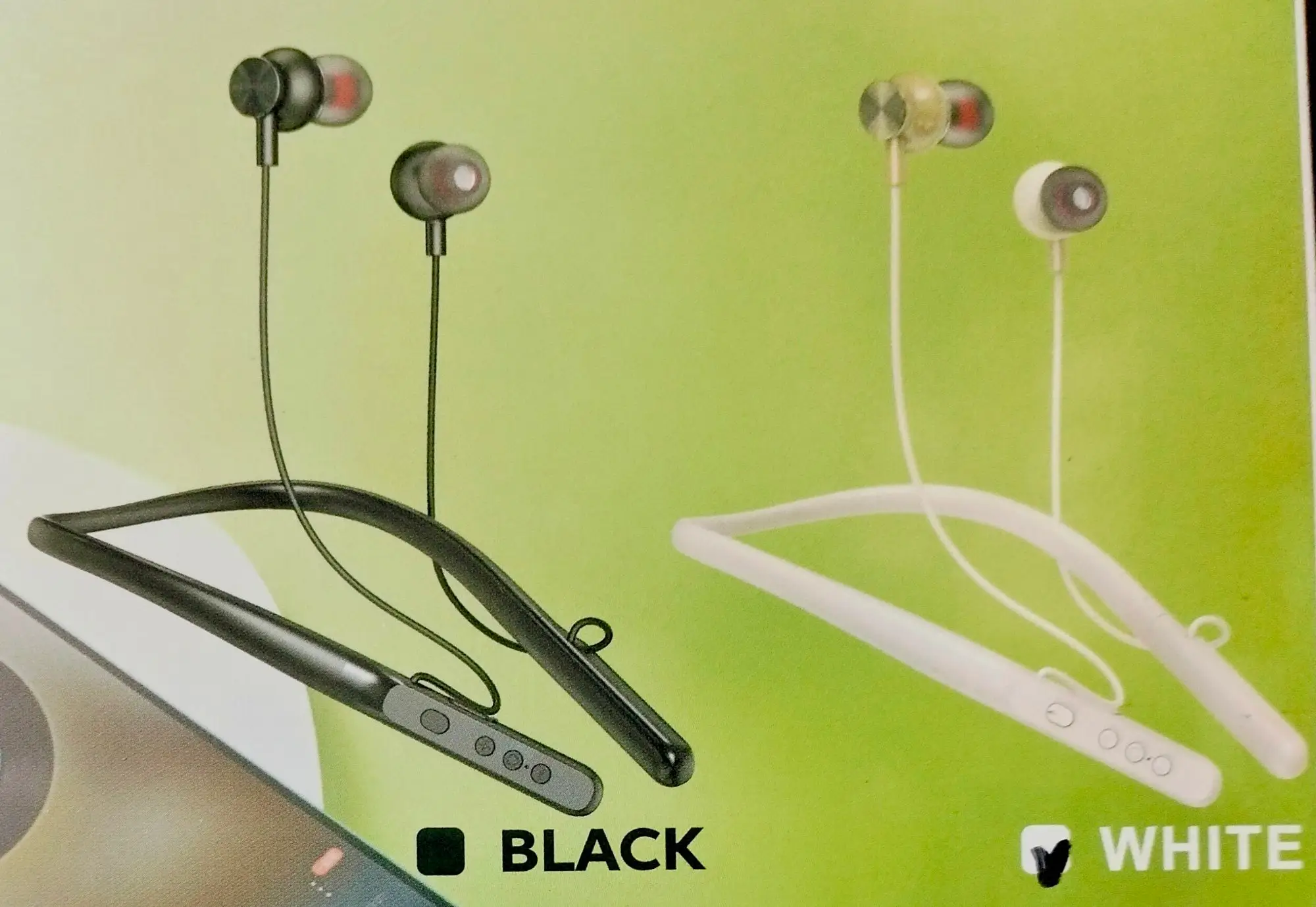 RECRSI Silica Gel Material 60H Bluetooth Neckband RE-NY061- Multicolor