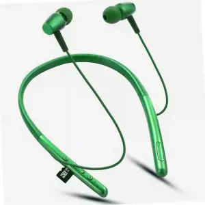 Sports Bluetooth Bass Neckband Headset- Multicolor