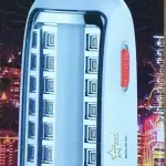 Rechargeable LED Table Lamp Light 36pcs- Multicolor