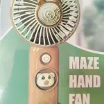 Summer heat Portable handheld mini fan with mobile holder- Multicolor