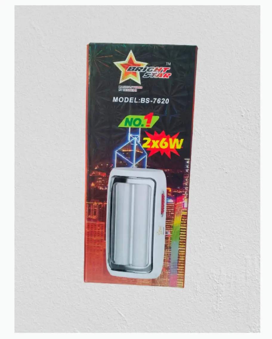 Bright Tube Rechargeable Light 12W- Multicolor