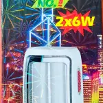 Bright Tube Rechargeable Light 12W- Multicolor