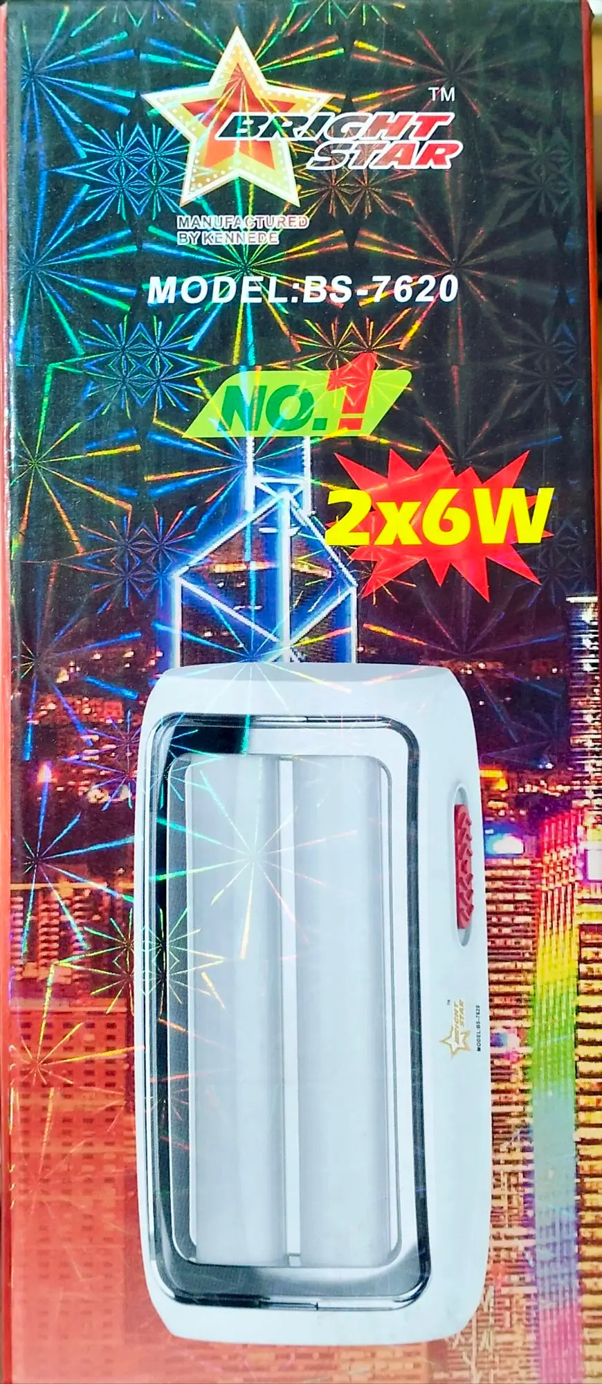Bright Tube Rechargeable Light 12W- Multicolor
