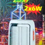 Bright Tube Rechargeable Light 12W- Multicolor