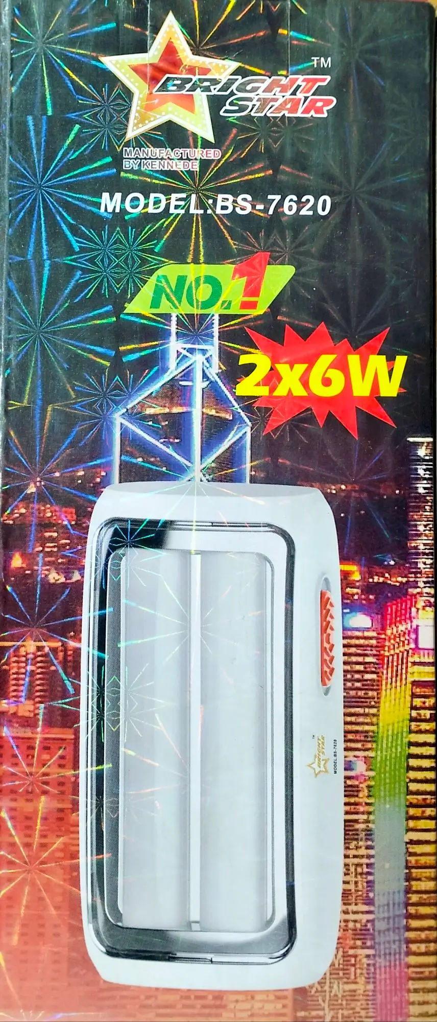 Bright Tube Rechargeable Light 12W- Multicolor