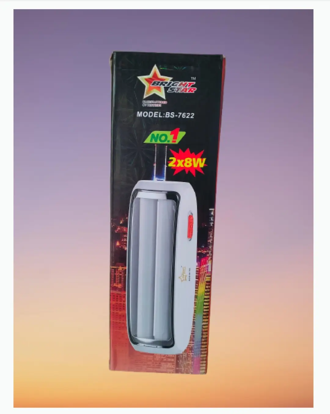 LED Rechargeable Light 16W- Multicolor