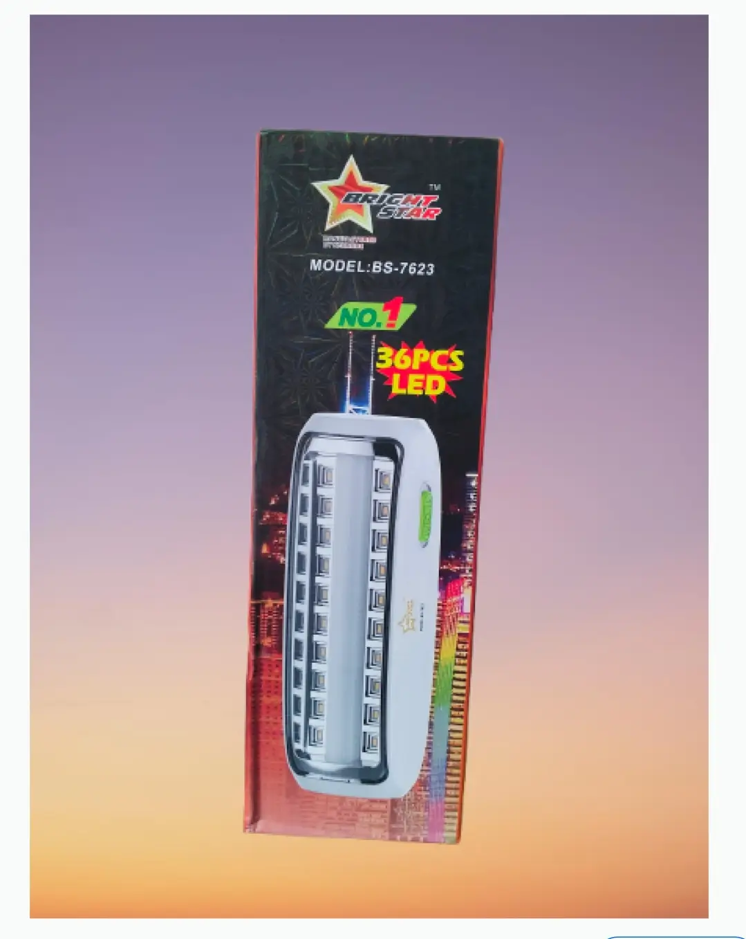LED Rechargeable Light 36 pcs- Multicolor
