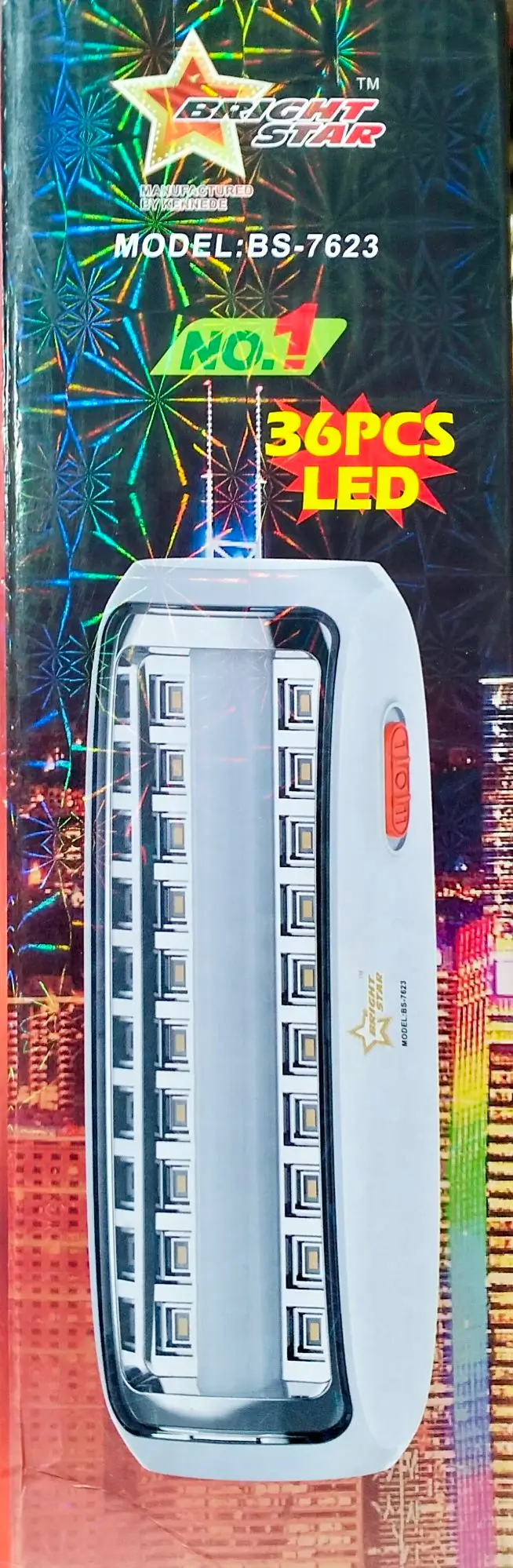 LED Rechargeable Light 36 pcs- Multicolor