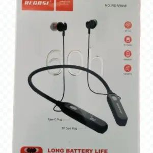 Neck-Mounted Earphones- Long Battery Life