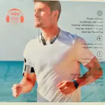 Neck-Mounted Earphones- Long Battery Life