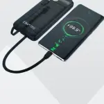 Intelligent Display of LED Power Bank 10000 mAh 22.5W- Black