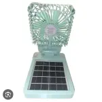 Solar Panel System & Rechargeable Fan- Multicolor