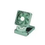 Solar Panel System & Rechargeable Fan- Multicolor
