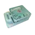 Solar Panel System & Rechargeable Fan- Multicolor