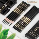 Kasimir Soft Black Charter Pencil Smooth Writing Experience Easy to Use and Maintain- Available in 1pc/3pc/6pc/12pc