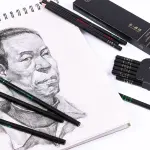 Kasimir Soft Black Charter Pencil Smooth Writing Experience Easy to Use and Maintain- Available in 1pc/3pc/6pc/12pc