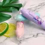 New Sanrio Electric Eraser With Fan/ Kawaii Kuromi Mymelody Novel Erasers Prize Students/ The Pencil Eraser Unique School Gifts