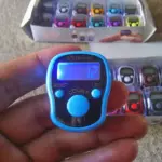Digital LED Tasbih-Ring/Mini Finger Counter/Easy Counting Tool/Easy to Use and Maintain LCD Tally (Shx-5136)