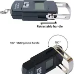 Portable Electronic Digital LCD Pocket Weighing Hanging Scale for Travel Luggage Weighing Scale- 50kg
