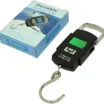 Portable Electronic Digital LCD Pocket Weighing Hanging Scale for Travel Luggage Weighing Scale- 50kg