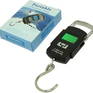 Portable Electronic Digital LCD Pocket Weighing Hanging Scale for Travel Luggage Weighing Scale- 50kg