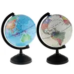 World Globe 10.6cm/ 14.16cm Spinning Interactive Learning Model For Kids- 1pc