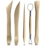 Polymer Clay Sculpting Tools Set/ Pottery Tool Kit- 5pcs