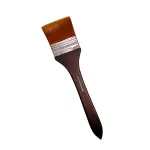 KeepSmiling Flat Long Brush smooth synthetic hair for professional artists- 1, 2, 3, 4, 5, 6, 7, 8 No smooth synthetic hair for professional artists