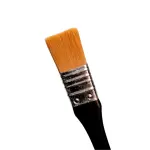 KeepSmiling Flat Long Brush smooth synthetic hair for professional artists- 1, 2, 3, 4, 5, 6, 7, 8 No smooth synthetic hair for professional artists