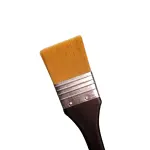 KeepSmiling Flat Long Brush smooth synthetic hair for professional artists- 1, 2, 3, 4, 5, 6, 7, 8 No smooth synthetic hair for professional artists