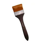 KeepSmiling Flat Long Brush smooth synthetic hair for professional artists- 1, 2, 3, 4, 5, 6, 7, 8 No smooth synthetic hair for professional artists